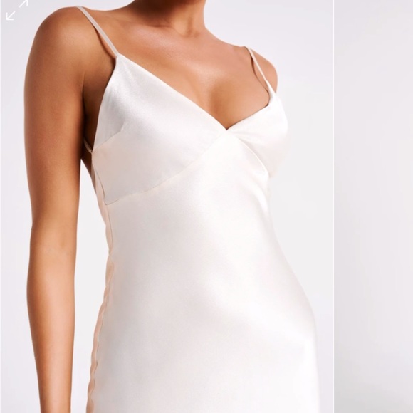 MESHKI Kiko Dress Ivory - Picture 4 of 5